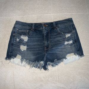 Hollister Vintage High Rose Shorts